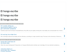 Tablet Screenshot of elhongoescribe.blogspot.com