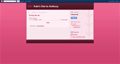 Desktop Screenshot of angelanthony.blogspot.com