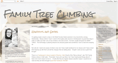 Desktop Screenshot of familytreeclimbing.blogspot.com