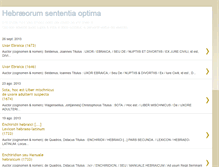 Tablet Screenshot of hebreorumsententia.blogspot.com