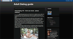 Desktop Screenshot of adultdatingguide.blogspot.com