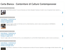 Tablet Screenshot of cartabiancaradio.blogspot.com