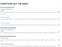 Tablet Screenshot of itseverythingbutthedress.blogspot.com