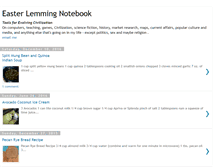 Tablet Screenshot of elemming.blogspot.com