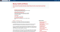 Desktop Screenshot of beauty-health-fitness.blogspot.com
