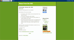 Desktop Screenshot of northwesternrec.blogspot.com