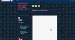 Desktop Screenshot of cpierdenlosvalors.blogspot.com