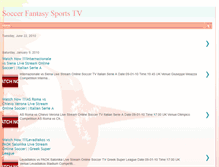 Tablet Screenshot of fantasysportstv.blogspot.com