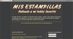 Desktop Screenshot of misestampillas.blogspot.com