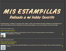 Tablet Screenshot of misestampillas.blogspot.com