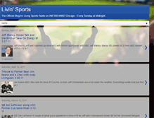 Tablet Screenshot of livinsportsradio.blogspot.com