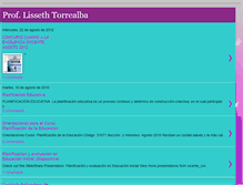 Tablet Screenshot of lissethtorrealba.blogspot.com