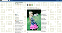 Desktop Screenshot of everything-but-the-princess.blogspot.com