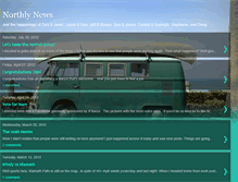 Tablet Screenshot of northlynews.blogspot.com