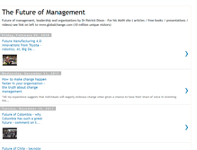 Tablet Screenshot of future-of-management.blogspot.com