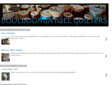 Tablet Screenshot of boolboondahallquilters.blogspot.com