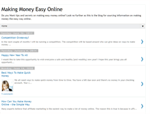 Tablet Screenshot of makemoneyfromhomequicktips.blogspot.com