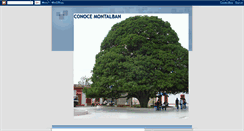 Desktop Screenshot of conocemontalban.blogspot.com