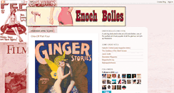 Desktop Screenshot of enochbolles.blogspot.com