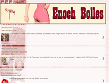 Tablet Screenshot of enochbolles.blogspot.com