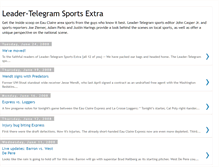 Tablet Screenshot of leadertelegramsports.blogspot.com