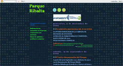 Desktop Screenshot of parqueribalta.blogspot.com