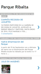 Mobile Screenshot of parqueribalta.blogspot.com