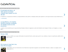 Tablet Screenshot of cazanoticias.blogspot.com