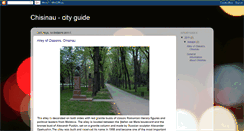 Desktop Screenshot of chisinau-city-guide.blogspot.com