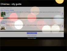 Tablet Screenshot of chisinau-city-guide.blogspot.com