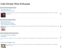 Tablet Screenshot of coldclimatewine.blogspot.com