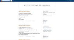 Desktop Screenshot of mylifeinsanfrancisco.blogspot.com