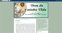 Desktop Screenshot of domdaminhavida.blogspot.com