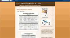 Desktop Screenshot of academia-loures.blogspot.com