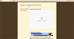 Desktop Screenshot of espacioculturalyofrenorte.blogspot.com