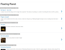 Tablet Screenshot of floatingplanet.blogspot.com