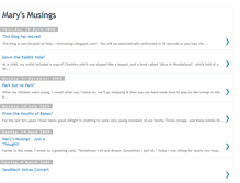 Tablet Screenshot of mxmusings.blogspot.com