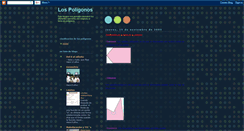 Desktop Screenshot of lospoligonos.blogspot.com