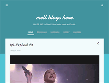 Tablet Screenshot of mellvynm.blogspot.com