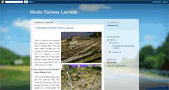 Desktop Screenshot of modelrailwaylayoutsblog.blogspot.com