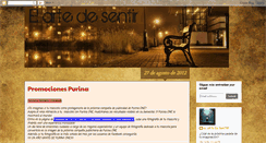 Desktop Screenshot of elartedepodersentir.blogspot.com