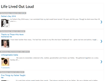 Tablet Screenshot of llifeoutloud.blogspot.com