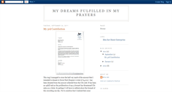 Desktop Screenshot of myprayerscd.blogspot.com