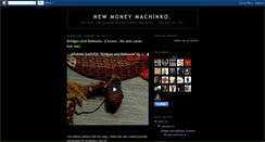 Desktop Screenshot of newmoneymachinko.blogspot.com