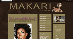 Desktop Screenshot of makaridesuisse.blogspot.com