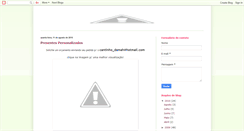 Desktop Screenshot of cantinho-damah.blogspot.com