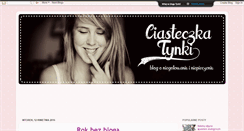 Desktop Screenshot of ciasteczkatynki.blogspot.com