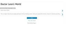Tablet Screenshot of leonscience.blogspot.com