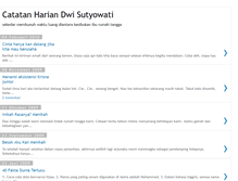 Tablet Screenshot of dwisutyowati.blogspot.com