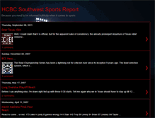 Tablet Screenshot of hcbcsport.blogspot.com